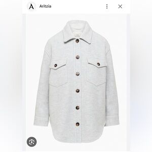 Aritzia Ganna Shirt Jacket